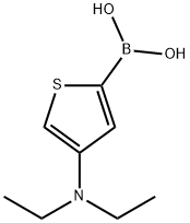 4-(Diethylamino)thiophene-2-boronic acid Structure