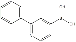 2-(2-Tolyl)pyridine-4-boronic acid Struktur
