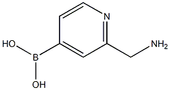 [2-(AMINOMETHYL)PYRIDIN-4-YL]BORONIC ACID Struktur