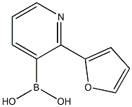 2-(2-Furyl)pyridine-3-boronic acid Struktur