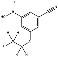 3-Cyano-5-(ethoxy-d5)-phenylboronic acid|