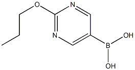 2-(n-Propoxy)pyrimidine-5-boronic acid Struktur