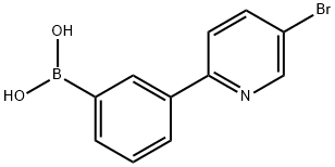 3-(5-Bromopyridin-2-yl)phenylboronic acid Struktur