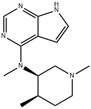 (3R,4R)-N,1,4-trimethyl-N-{7H-pyrrolo[2,3-d]pyrimidin-4-yl}piperidin-3-amine