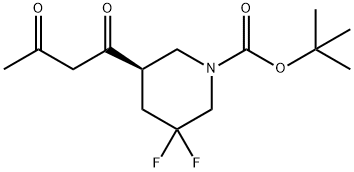 2227198-77-6 tert-butyl (R)-3,3-difluoro-5-(3-oxobutanoyl)piperidine-1-carboxylate