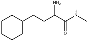 2-amino-4-cyclohexyl-N-methylbutanamide Struktur