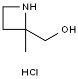 (2-methylazetidin-2-yl)methanol hydrochloride Struktur