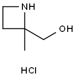 (2-methylazetidin-2-yl)methanol hydrochloride Structure