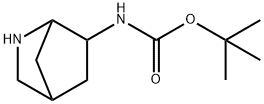 tert-butyl N-{2-azabicyclo[2.2.1]heptan-6-yl}carbamate Structure