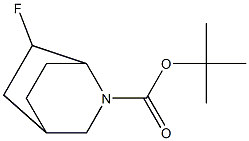 tert-butyl 6-fluoro-2-azabicyclo[2.2.2]octane-2-carboxylate Structure