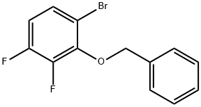 1-Benzyloxy-6-bromo-2,3-difluorobenzene Structure