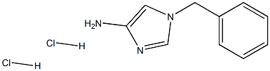 1-benzyl-1H-imidazol-4-amine dihydrochloride Struktur