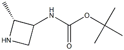 tert-butyl N-[(2R)-2-methylazetidin-3-yl]carbamate Structure
