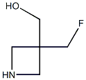 [3-(fluoromethyl)azetidin-3-yl]methanol Structure