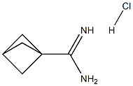 bicyclo[1.1.1]pentane-1-carboximidamide hydrochloride Structure