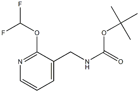 tert-butyl ((2-(difluoromethoxy)pyridin-3-yl)methyl)carbamate|