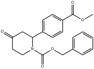 2238811-87-3 2-(4-甲氧羰基苯基)-4-氧代-哌啶-1-羧酸苄酯