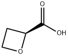 (S)-oxetane-2-carboxylic acid Struktur