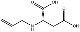 N-2-Propen-1-yl-DL-aspartic acid Struktur