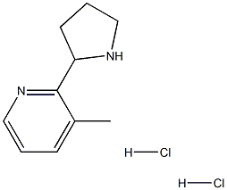 3-METHYL-2-(PYRROLIDIN-2-YL)PYRIDINE 2HCL|3-甲基-2-(2-吡咯烷基)吡啶二盐酸盐