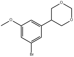 2241866-59-9 5-(3-bromo-5-methoxyphenyl)-1,3-dioxane
