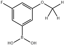 (3-fluoro-5-(methoxy-d3)phenyl)boronic acid|