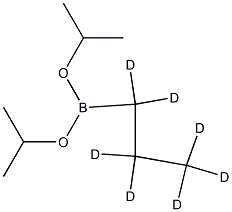 diisopropyl (propyl-d7)boronate Structure