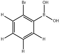 (2-bromophenyl-3,4,5,6-d4)boronic acid,2241870-69-7,结构式