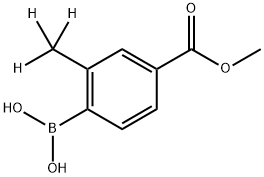 2241871-21-4 (4-(methoxycarbonyl)-2-(methyl-d3)phenyl)boronic acid