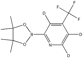 2241874-70-2 2-(4,4,5,5-tetramethyl-1,3,2-dioxaborolan-2-yl)-4-(trifluoromethyl)pyridine-3,5,6-d3