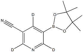 2241874-95-1 5-(4,4,5,5-tetramethyl-1,3,2-dioxaborolan-2-yl)nicotinonitrile-2,4,6-d3