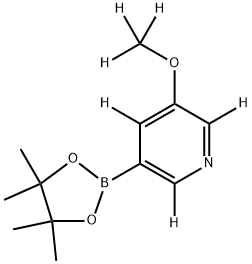 2241875-00-1 3-(methoxy-d3)-5-(4,4,5,5-tetramethyl-1,3,2-dioxaborolan-2-yl)pyridine-2,4,6-d3