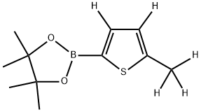 4,4,5,5-tetramethyl-2-(5-(methyl-d3)thiophen-2-yl-3,4-d2)-1,3,2-dioxaborolane|