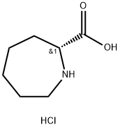 (R)-azepane-2-carboxylic acid hydrochloride, 2243501-33-7, 结构式