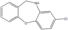 8-chloro-10,11-dihydrodibenz[b,f][1,4]oxazepine Struktur