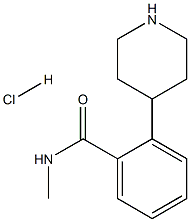 N-methyl-2-(piperidin-4-yl)benzamide hydrochloride Structure