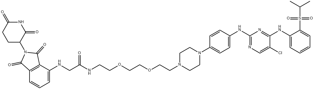 TL 12-186,多激酶降解PROTAC, 2250025-88-6, 结构式