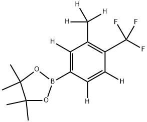 2256706-01-9 4,4,5,5-tetramethyl-2-(3-(methyl-d3)-4-(trifluoromethyl)phenyl-2,5,6-d3)-1,3,2-dioxaborolane