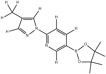 2-(4-(methyl-d3)-1H-pyrazol-1-yl-3,5-d2)-5-(4,4,5,5-tetramethyl-1,3,2-dioxaborolan-2-yl)pyridine-3,4,6-d3|