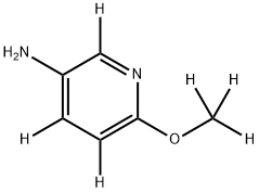 6-(methoxy-d3)pyridin-2,4,5-d3-3-amine Structure