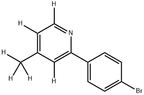 2256711-84-7 2-(4-bromophenyl)-4-(methyl-d3)pyridine-3,5,6-d3