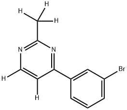 2256712-07-7 4-(3-bromophenyl)-2-(methyl-d3)pyrimidine-5,6-d2