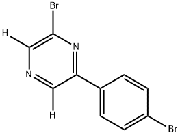 2256712-17-9 2-bromo-6-(4-bromophenyl)pyrazine-3,5-d2