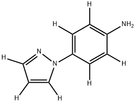2256712-77-1 4-(1H-pyrazol-1-yl-d3)benzen-2,3,5,6-d4-amine