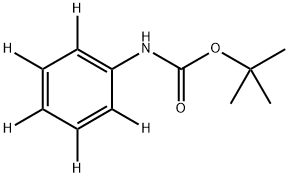 tert-butyl (phenyl-d5)carbamate Structure