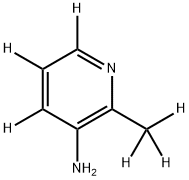 2-(methyl-d3)pyridin-4,5,6-d3-3-amine 结构式