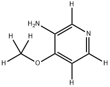 4-(methoxy-d3)pyridin-2,5,6-d3-3-amine Structure