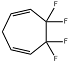 1,4-Cycloheptadiene, 6,6,7,7-tetrafluoro- Structure