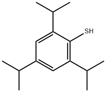 2,4,6-三异丙基苯硫酚, 22693-41-0, 结构式