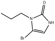 5-bromo-1-propyl-1,3-dihydro-2H-imidazol-2-one Struktur